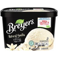 Breyers Ice Cream, Vanilla, 48 Ounce