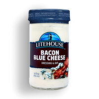 Litehouse Bacon Blue Cheese Dressing, 13 Ounce