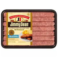 Jimmy Dean All Natural Sausage Links Original, 12 Ounce