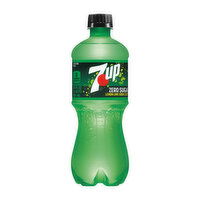 7-Up Zero Sugar Lemon Lime Soda, 20 Ounce