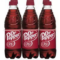 Dr. Pepper, Bottles (Pack of 6), 3000 Millilitre