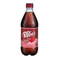 Dr Pepper Strawberries and Cream Soda, 20 Ounce