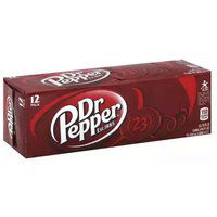 Dr. Pepper, Cans (Pack of 12), 144 Ounce