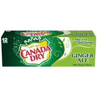 Canada Dry Ginger Ale, Cans (Pack of 12), 144 Ounce