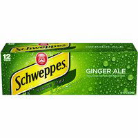 Schweppes Ginger Ale, Cans (Pack of 12), 144 Ounce