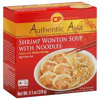 Authentic Asia Shrimp Wonton Soup with Noodles, 9.1 Ounce