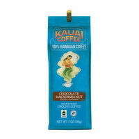 Kauai Coffee Chocolate Macadamia Ground Coffee, 7 Ounce