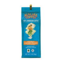 Kauai Coffee Coconut Caramel Crunch Ground Coffee, 7 Ounce