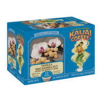 Kauai Coffee Vanilla Macadamia Nut Coffee Pods, 12 Each