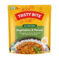 Tasty Bite Vegetables & Paneer, 10 Ounce