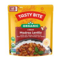 Tasty Bite 3 Bean Madras Lentils, 10 Ounce