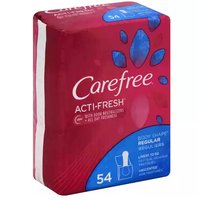 Carefree Acti-Fresh Pantiliners, Unscented, 54 Each