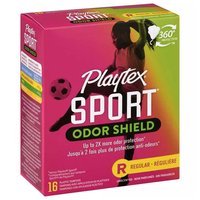 Playtex New Sprt Odor Shld Reg, 16 Each