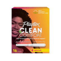 Playtex Clean Comfort Regular, 16 Each