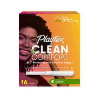 Playtex Clean Comfort Super, 16 Each