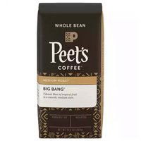 Peet's Coffee Big Bang Medium Roast Coffee, Whole Bean, 10.5 Ounce