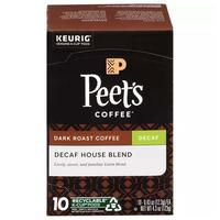 Peets Decaf House K-Cups, 4.3 Ounce