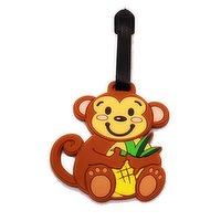 Bag Tag Monkey, 1 Each