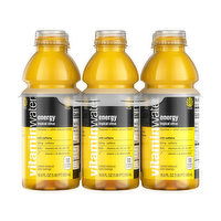 Glaceau Vitaminwater Energy, Tropical Citrus (6-pack), 101.4 Ounce