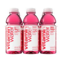 Glaceau Vitaminwater Dragonfruit Zero Sugar Power C Bottles (6-pack), 101.4 Ounce