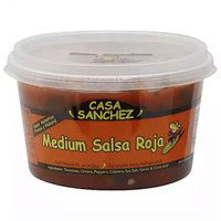 Casa Sanchez  Roja Salsa, Medium, 15 Ounce