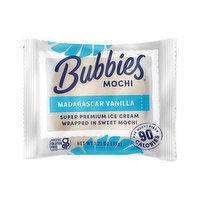 Bubbies Mochi Vanilla Ice Cream, 1.25 Ounce