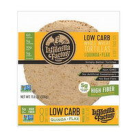 La Tortilla Factory Low Carb Quinoa & Flax, 7.1 Ounce