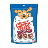 Canine Carry Outs Steak Bites, 4.5 Ounce