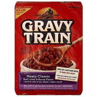 Gravy Train Meaty Classic Dry Dog Food, Beef, Liver and Bacon, 14 Pound