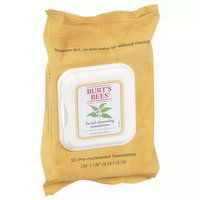 Burt's Bees Facial Cleansing Towelettes, 30 Each