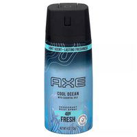 Axe Deod Body Spray Cool Ocean, 4 Ounce