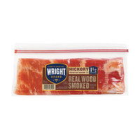 Wright Brand Thick Cut Hickory Bacon, 1.5 Pound