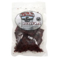 Old Trapper Beef Jerky Peppered, 8 Ounce