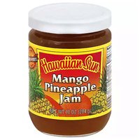 Hawaiian Sun Jam, Sun Mango Pineapple, 10 Ounce