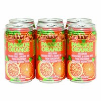 Hawaiian Sun Orange Passion, Cans (Pack of 6), 69 Ounce