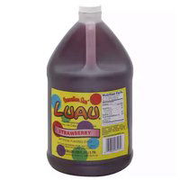 Hawaiian Sun Strawberry Luau Syrup, 1 Gallon