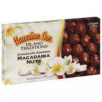 Hawaiian Sun Macadamia Nuts, Chocolate Covered Clusters, 5 Ounce