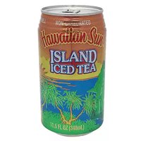 Hawaiian Sun Island Iced Tea, Cans (Pack of 6), 69 Ounce