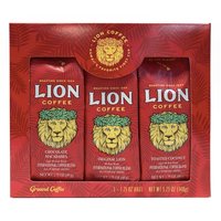 Lion Coffee Gift Set, 5.25 Ounce