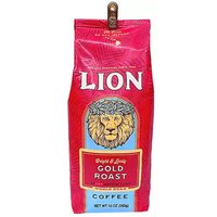 Lion Coffee Kona Gold Roast, Whole Bean, 10 Ounce