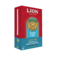 Lion Instant Vanilla Macadamia Nut Coffee, 8 Ounce