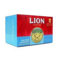 Lion Hazelnut Single Serve Coffee Pods, 12 Each