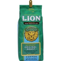 Lion Coffee Original Roast, Antioxidant , 8 Ounce