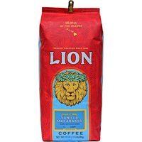 Lion Ground Vanilla Macadamia Coffee, 24 Ounce