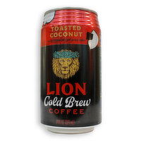 Lion Ready-To-Drink Cold Brew Toasted Coconut, 11 Ounce