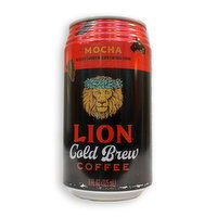 Lion Ready-To-Drink Cold Brew Mocha, 11 Ounce