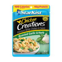 Starkist Chicken Creations Roasted Garlic & Herb, 2.6 Ounce