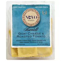 Nuovo Pasta, Goat Cheese Tomato Ravioli, 9 Ounce