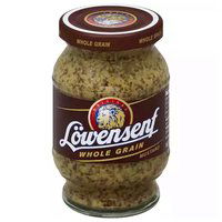 Lowensenf Whole Grain Mustard, 9.3 Ounce