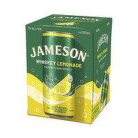 Jameson Whiskey Lemonade Cans (4-pack), 1420 Millilitre